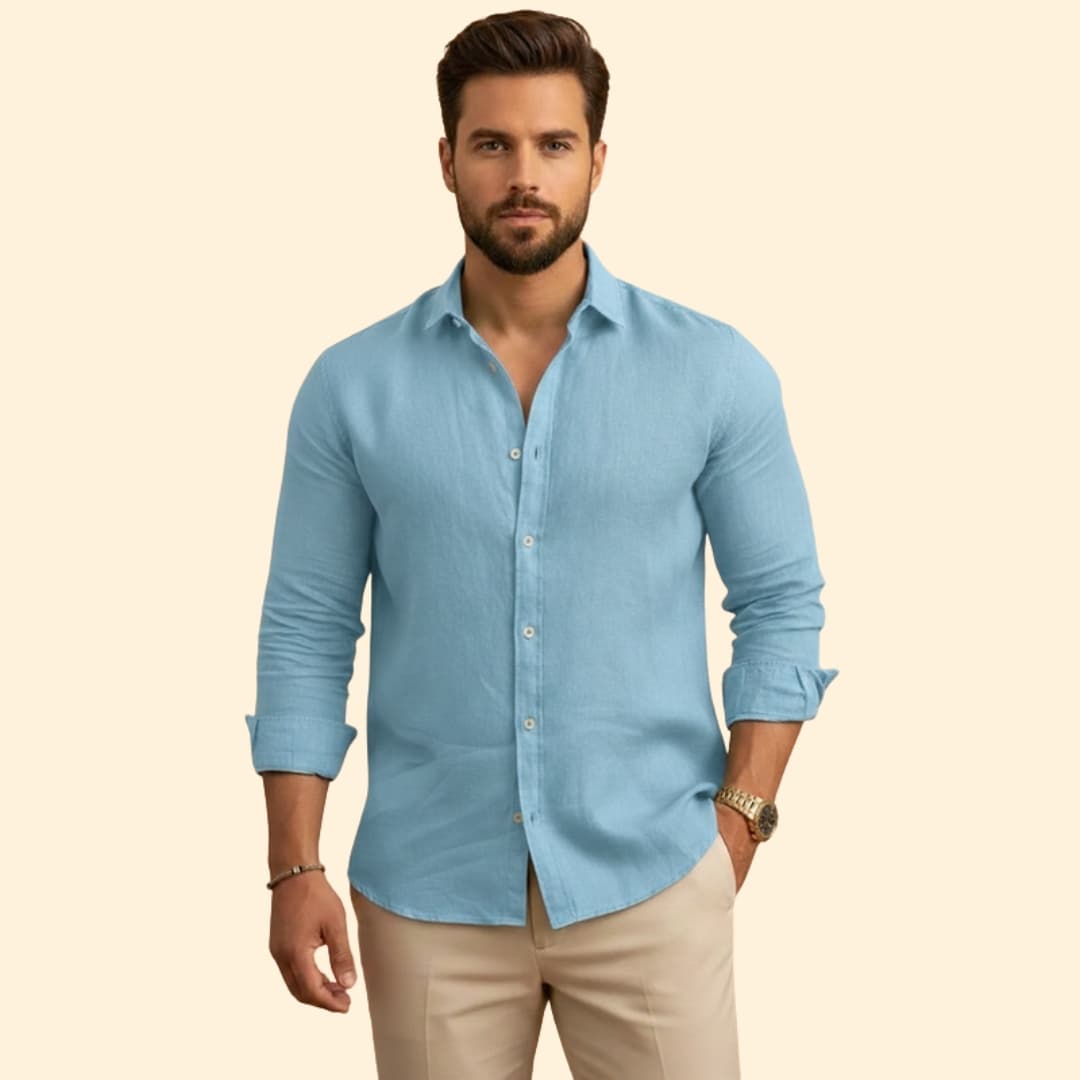 Men's Stylish Linen Shirt