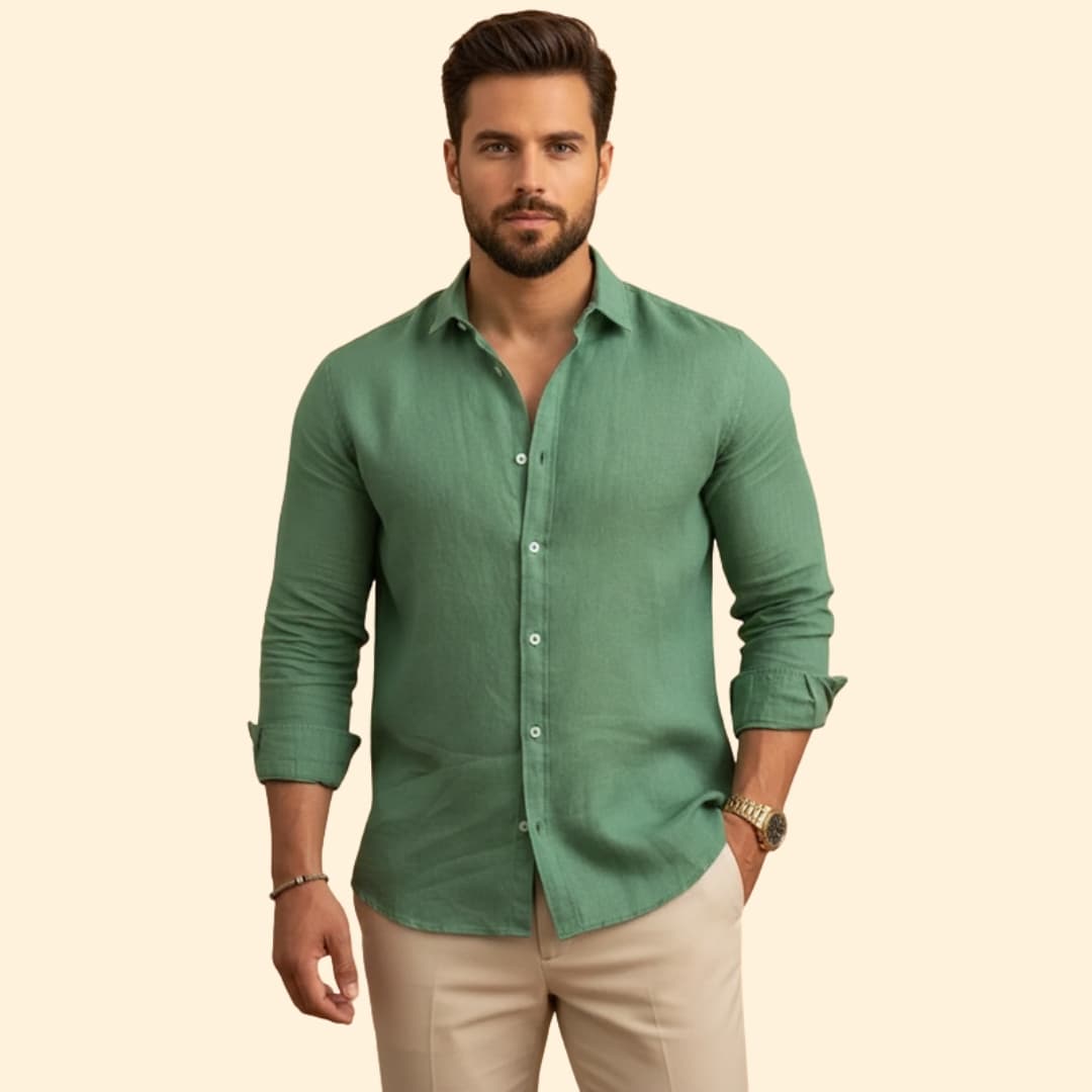 Men's Stylish Linen Shirt