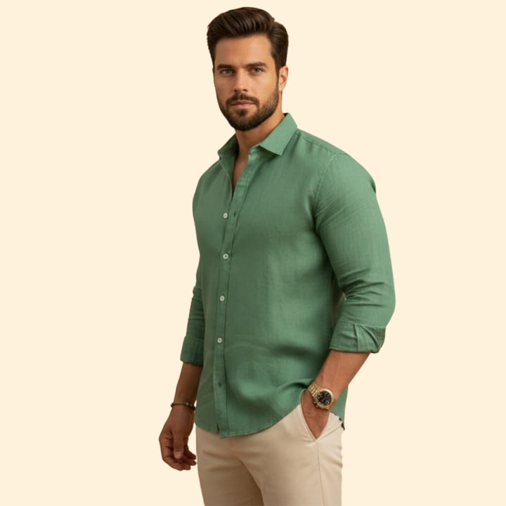 Men's Stylish Linen Shirt