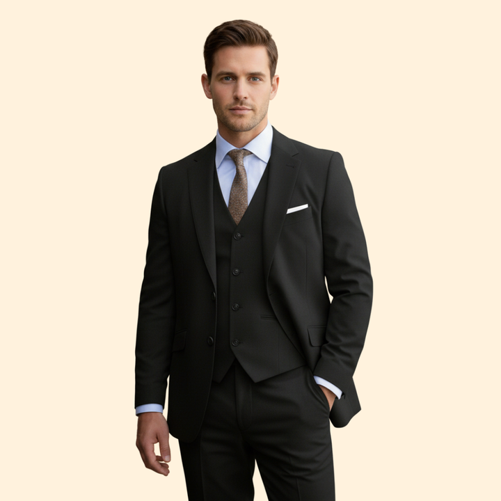 Men’s Suit with Structured Fit