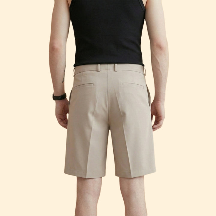 Men’s Tailored Pleated Shorts