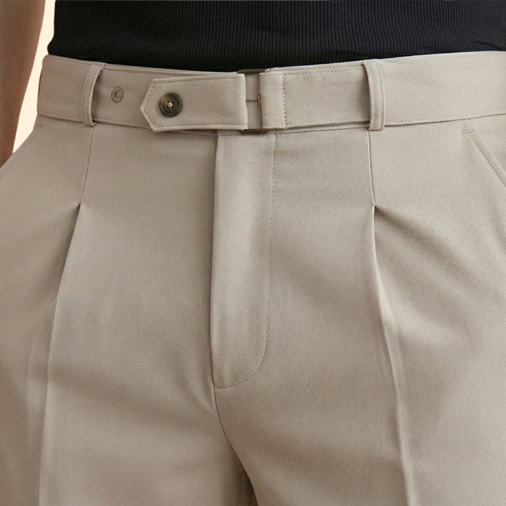 Men’s Tailored Pleated Shorts