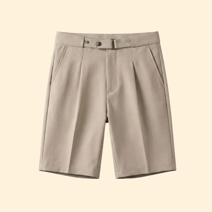 Men’s Tailored Pleated Shorts