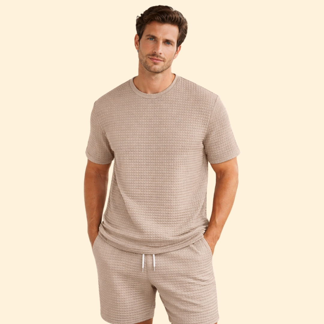 Men's Textured Knit T-Shirt