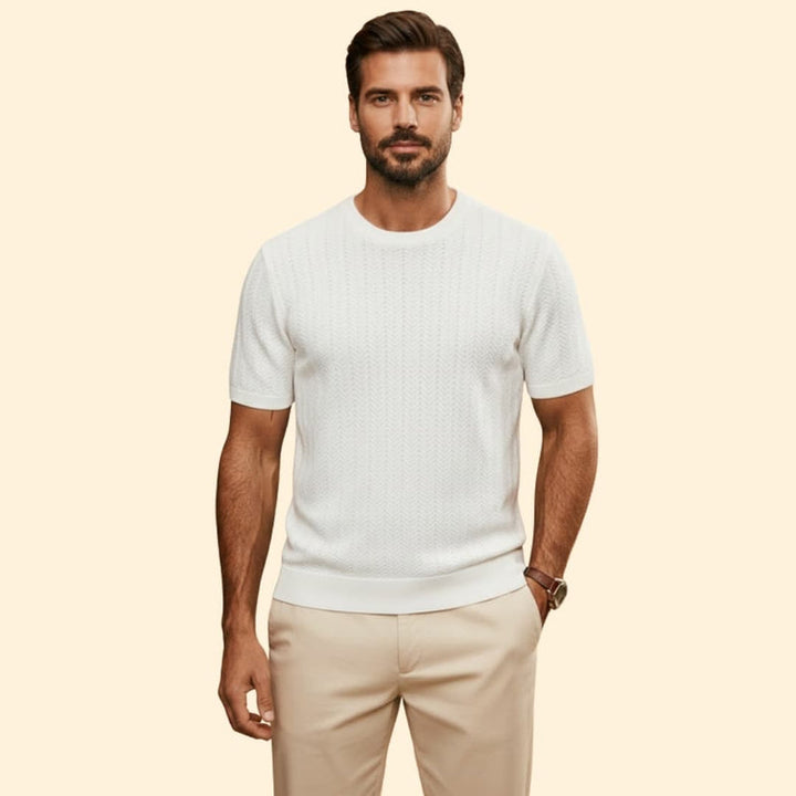 Men’s Textured Knit Top