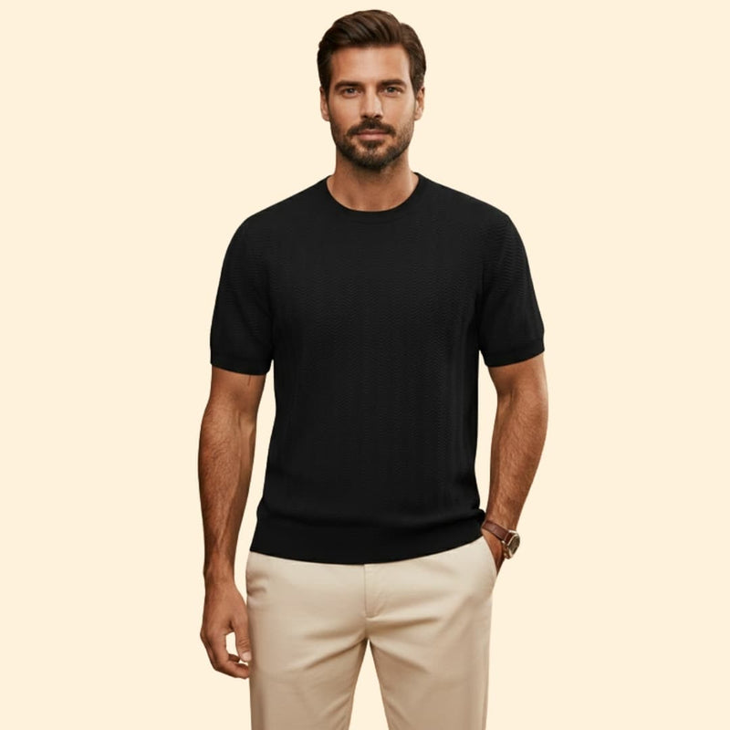 Men’s Textured Knit Top