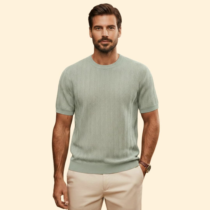 Men’s Textured Knit Top