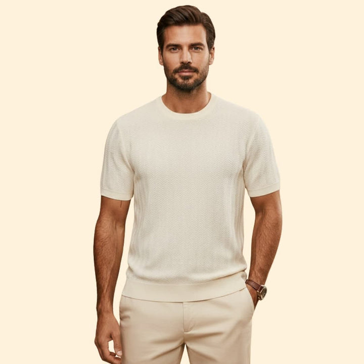 Men’s Textured Knit Top