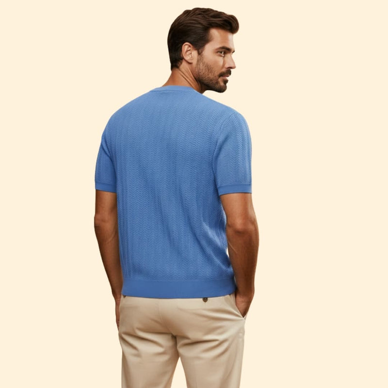 Men’s Textured Knit Top