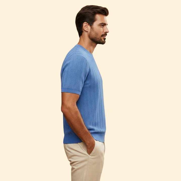 Men’s Textured Knit Top