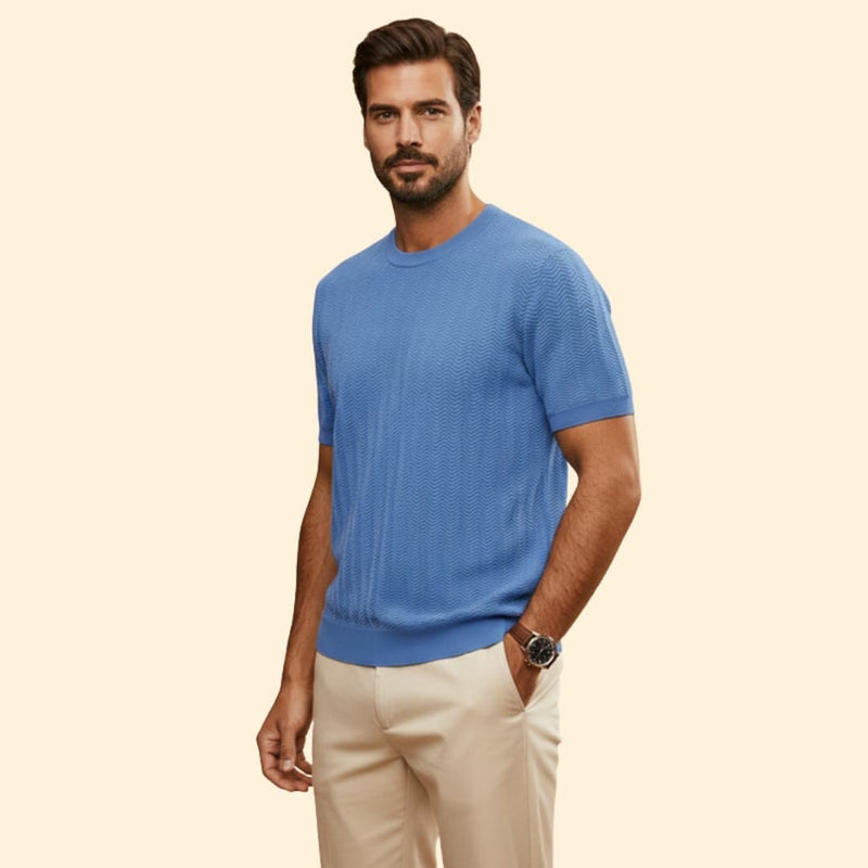 Men’s Textured Knit Top
