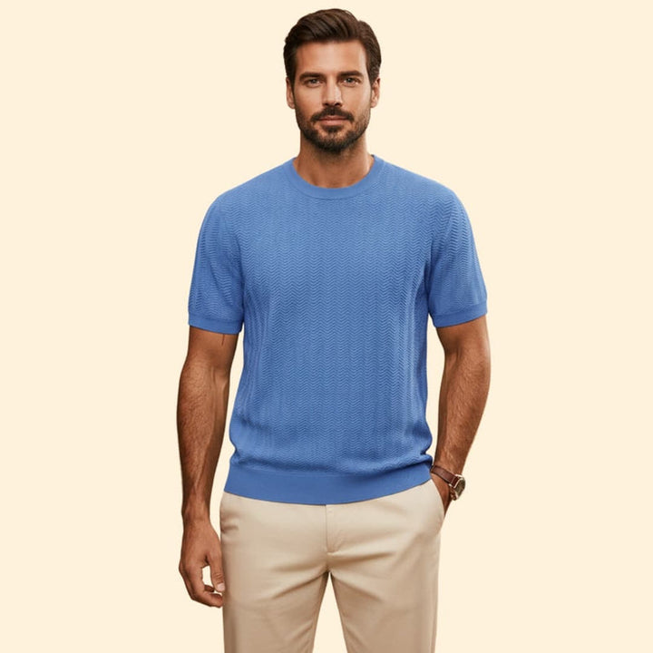Men’s Textured Knit Top