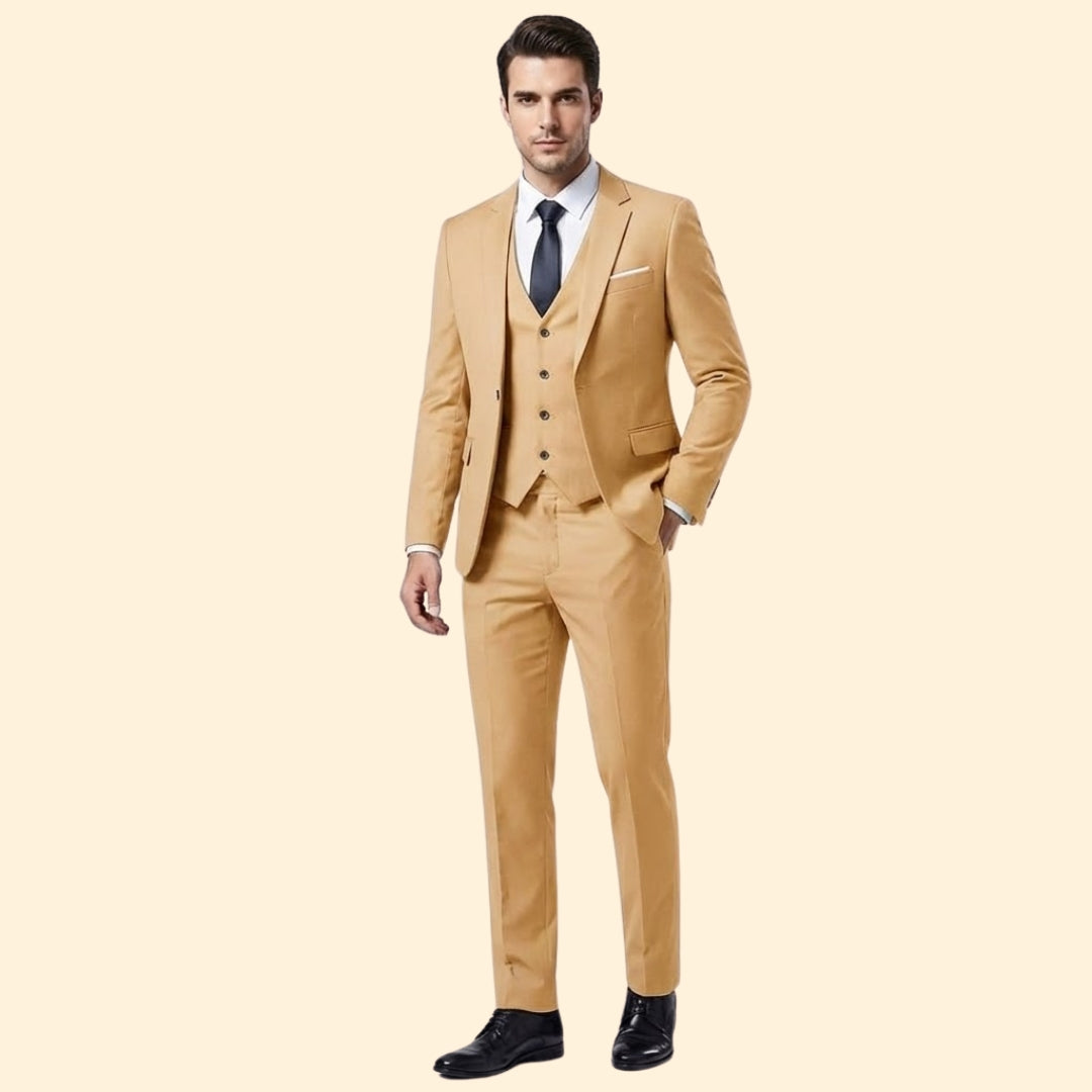 Men’s Three-Piece Suit Set