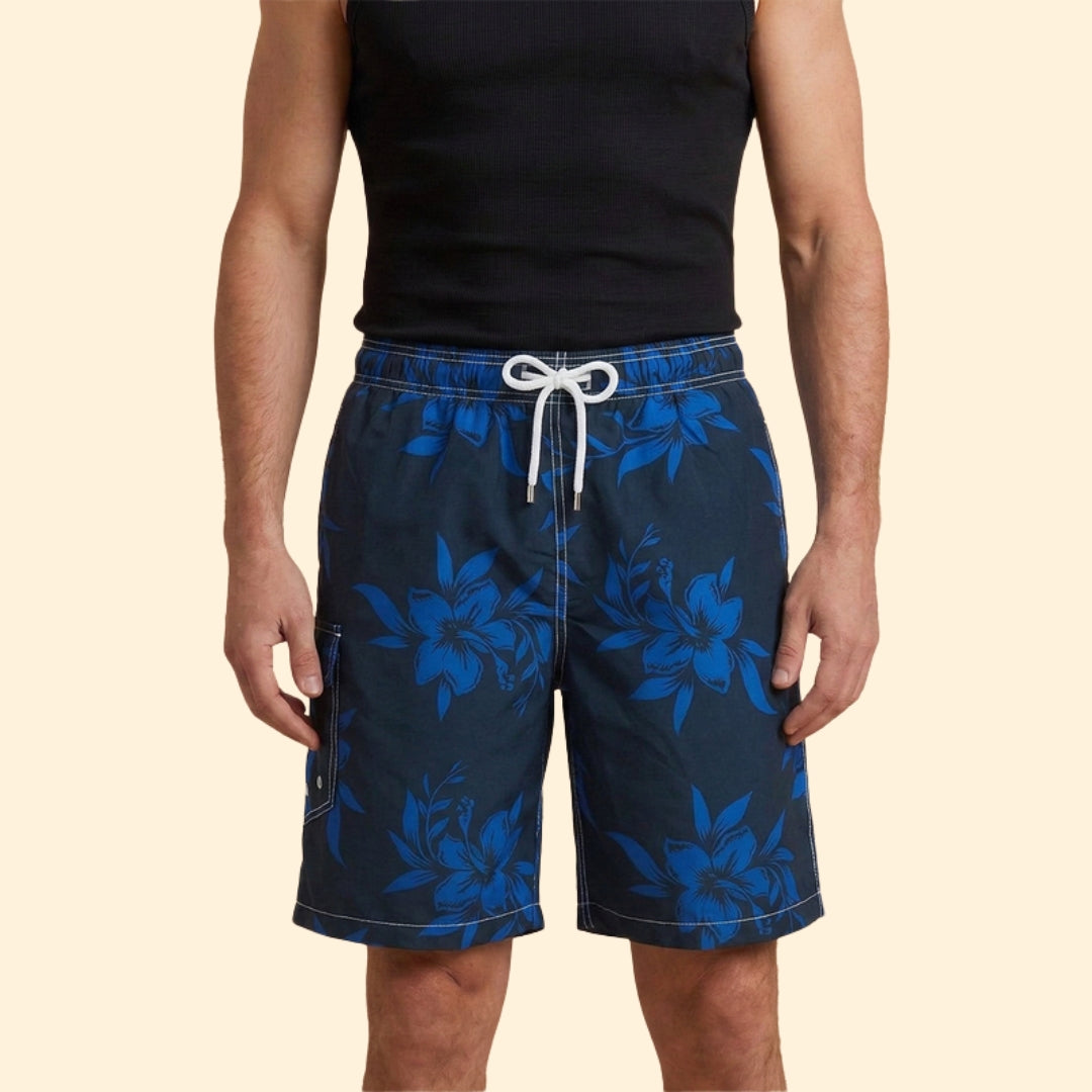 Men's Tropical Print Shorts