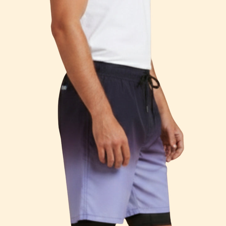 Men's Tropical Print Shorts