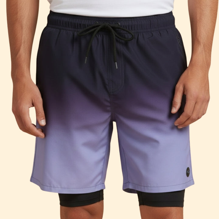 Men's Tropical Print Shorts