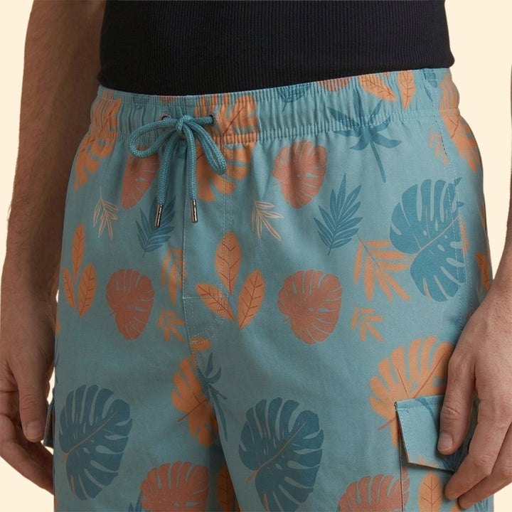 Men's Tropical Print Shorts