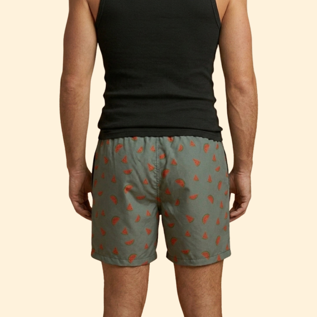 Men's Tropical Print Shorts