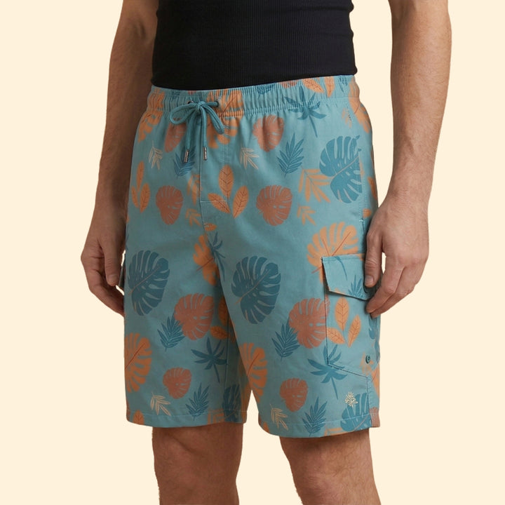Men's Tropical Print Shorts