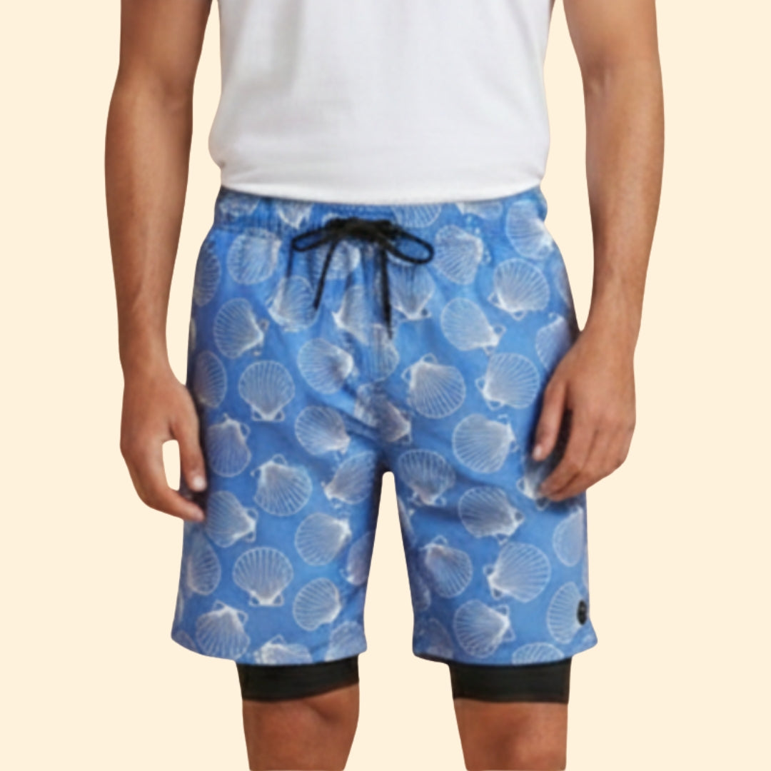 Men's Tropical Print Shorts