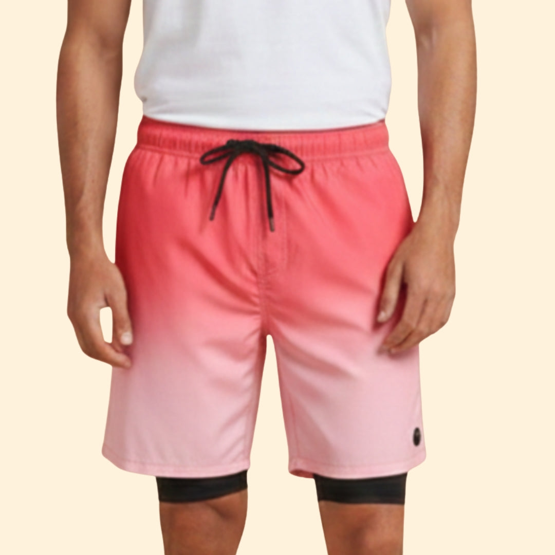 Men's Tropical Print Shorts