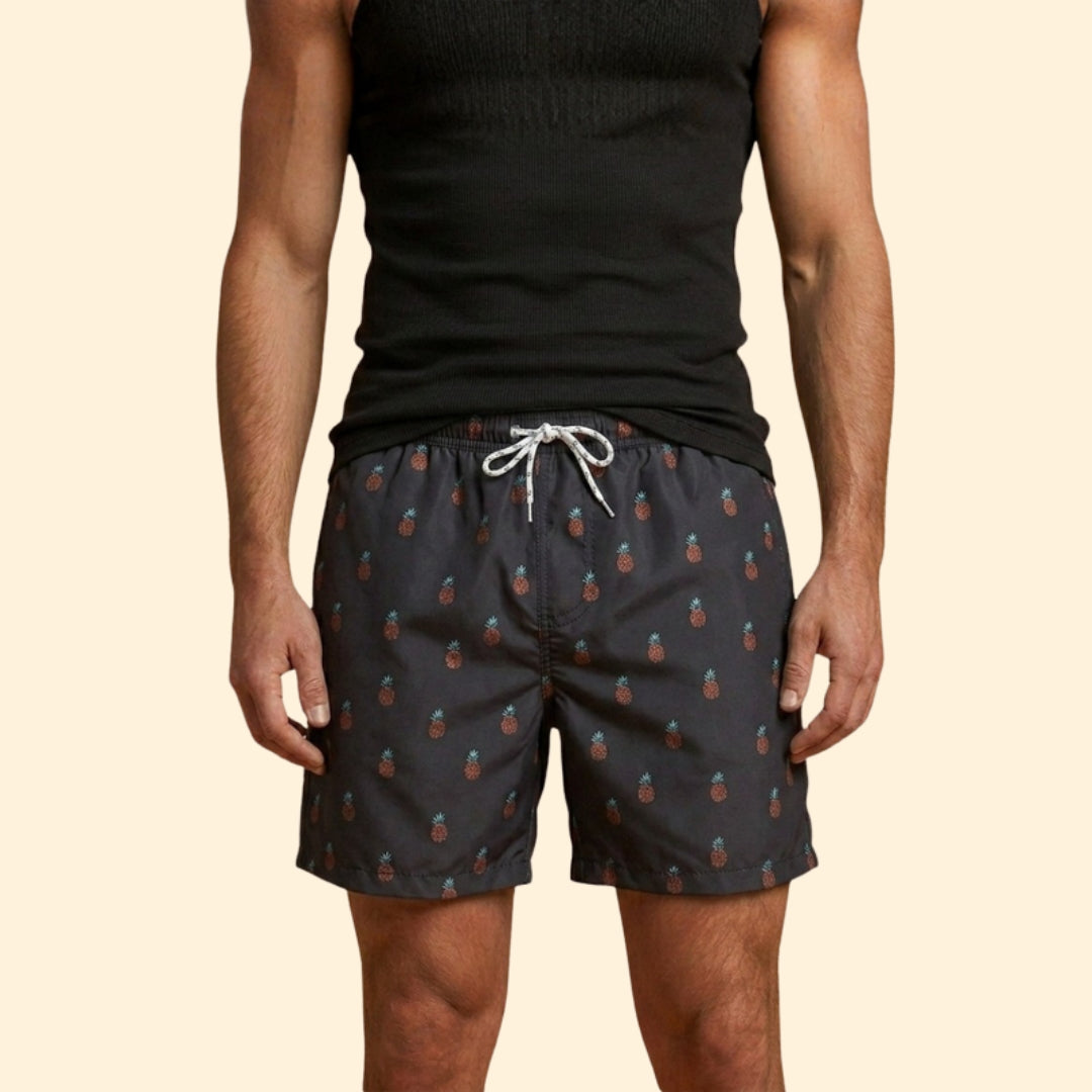 Men's Tropical Print Shorts