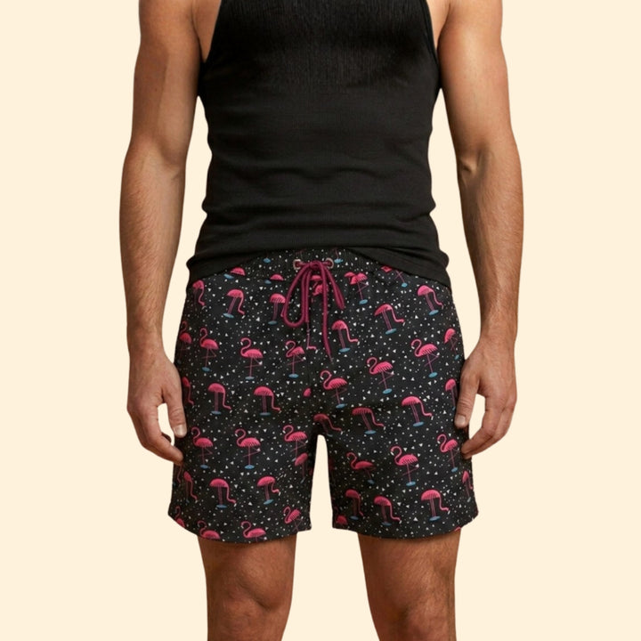 Men's Tropical Print Shorts
