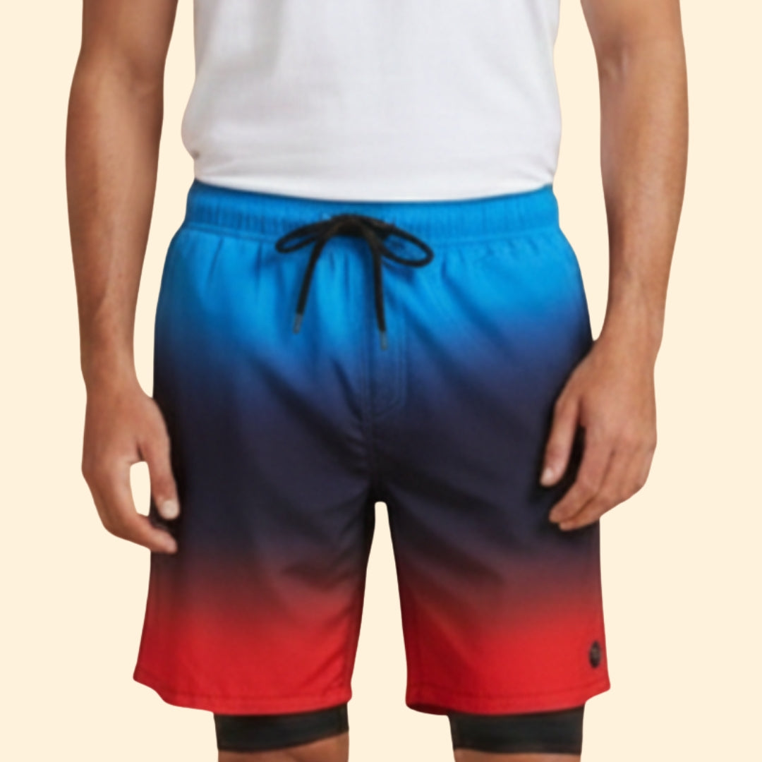 Men's Tropical Print Shorts