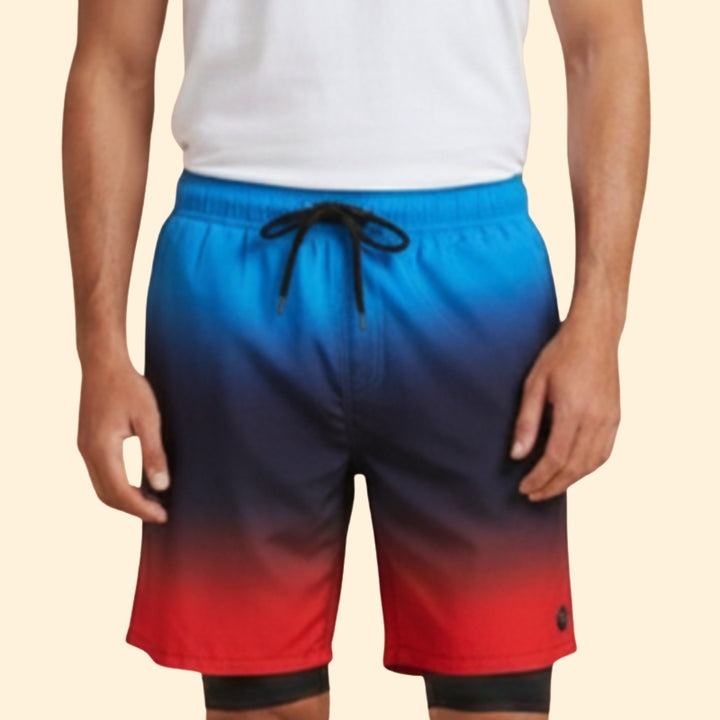 Men's Tropical Print Shorts