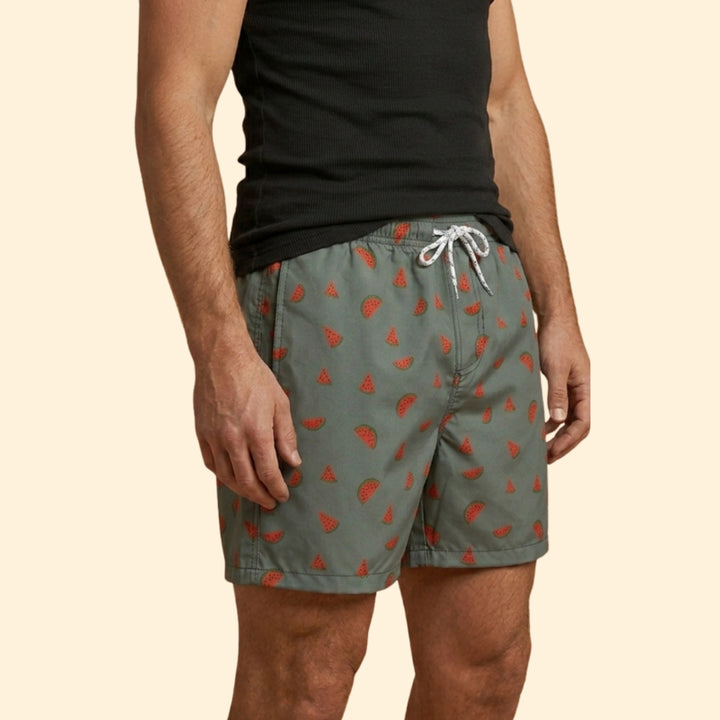 Men's Tropical Print Shorts