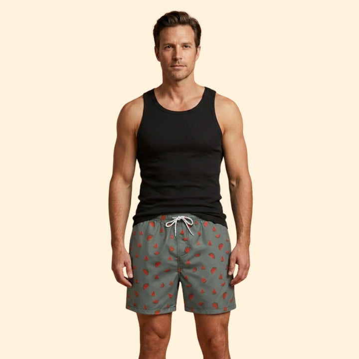 Men's Tropical Print Shorts