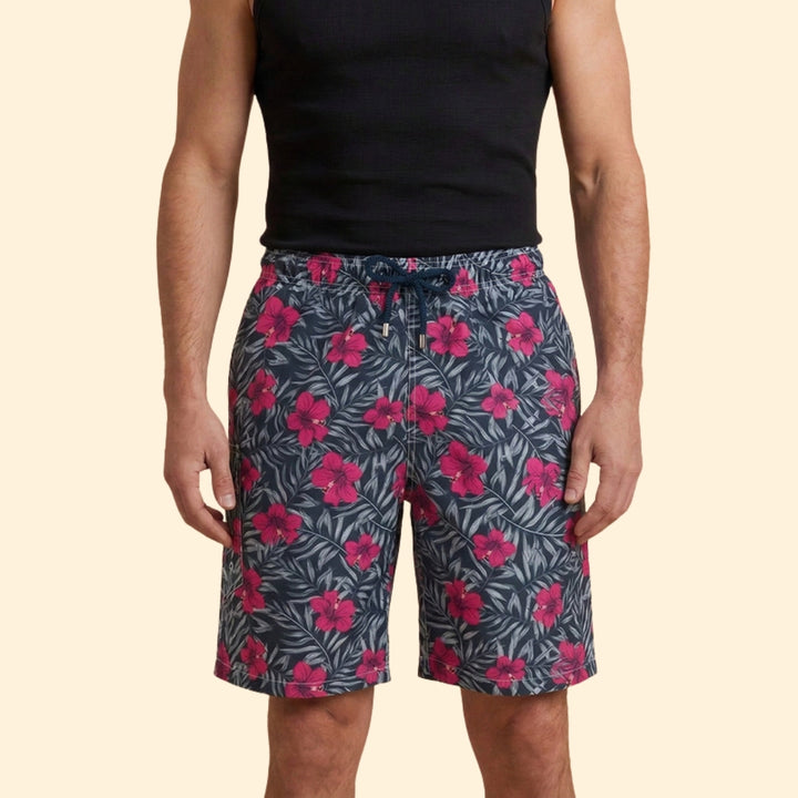 Men's Tropical Print Shorts