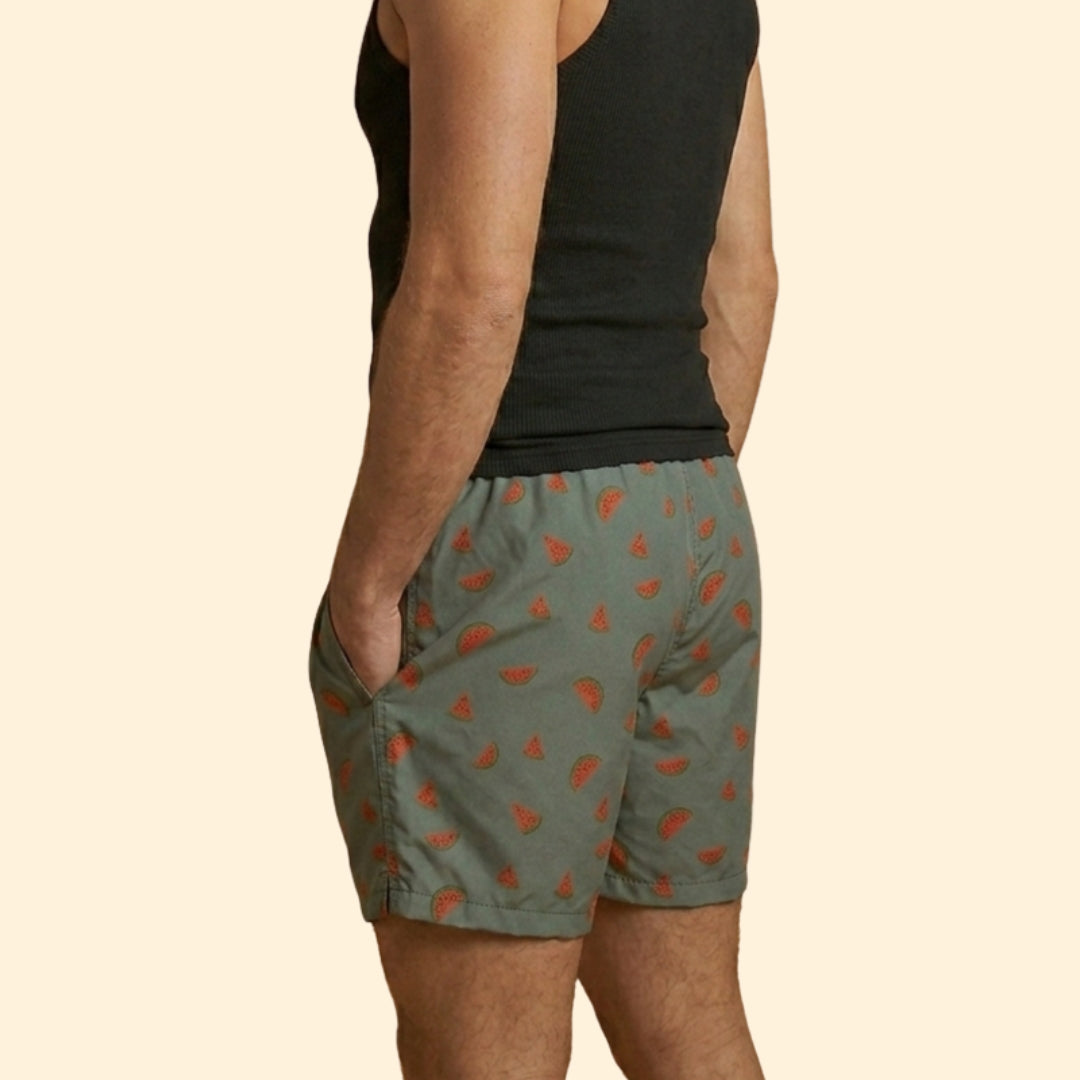 Men's Tropical Print Shorts