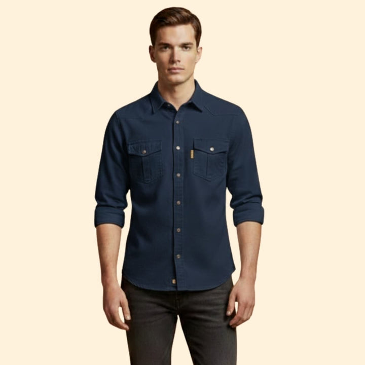 Men's Utility Button Shirt