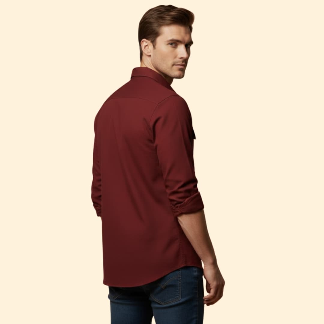 Men's Utility Button Shirt