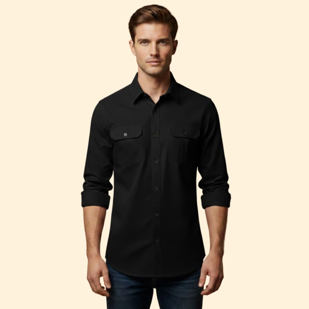 Men's Utility Button Shirt
