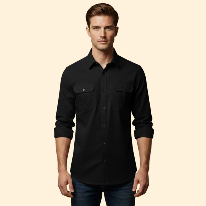 Men's Utility Button Shirt