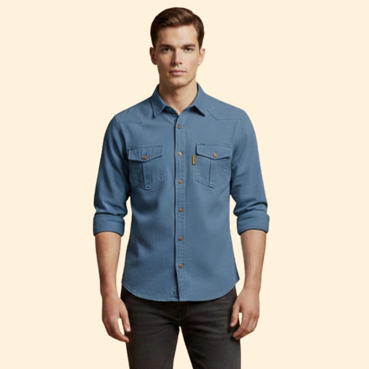 Men's Utility Button Shirt