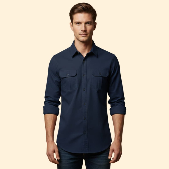 Men's Utility Button Shirt
