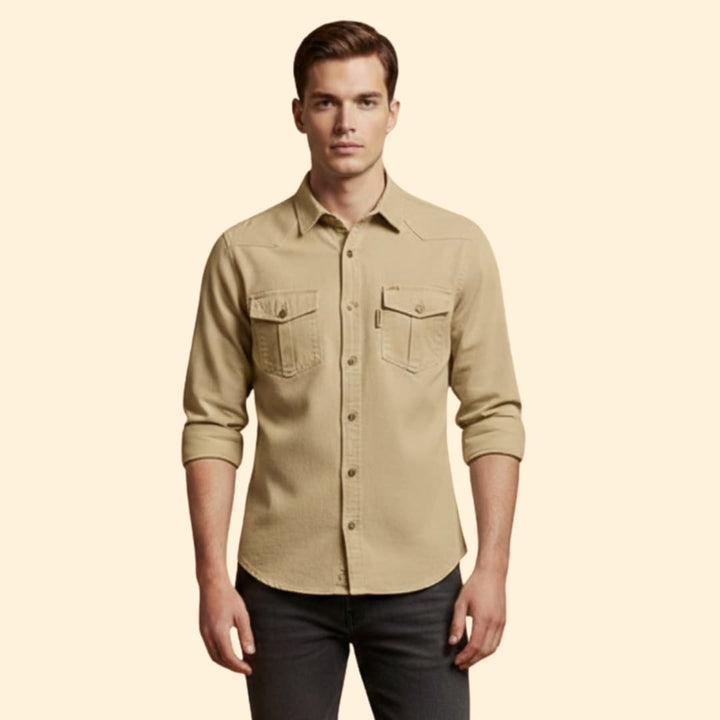 Men's Utility Button Shirt