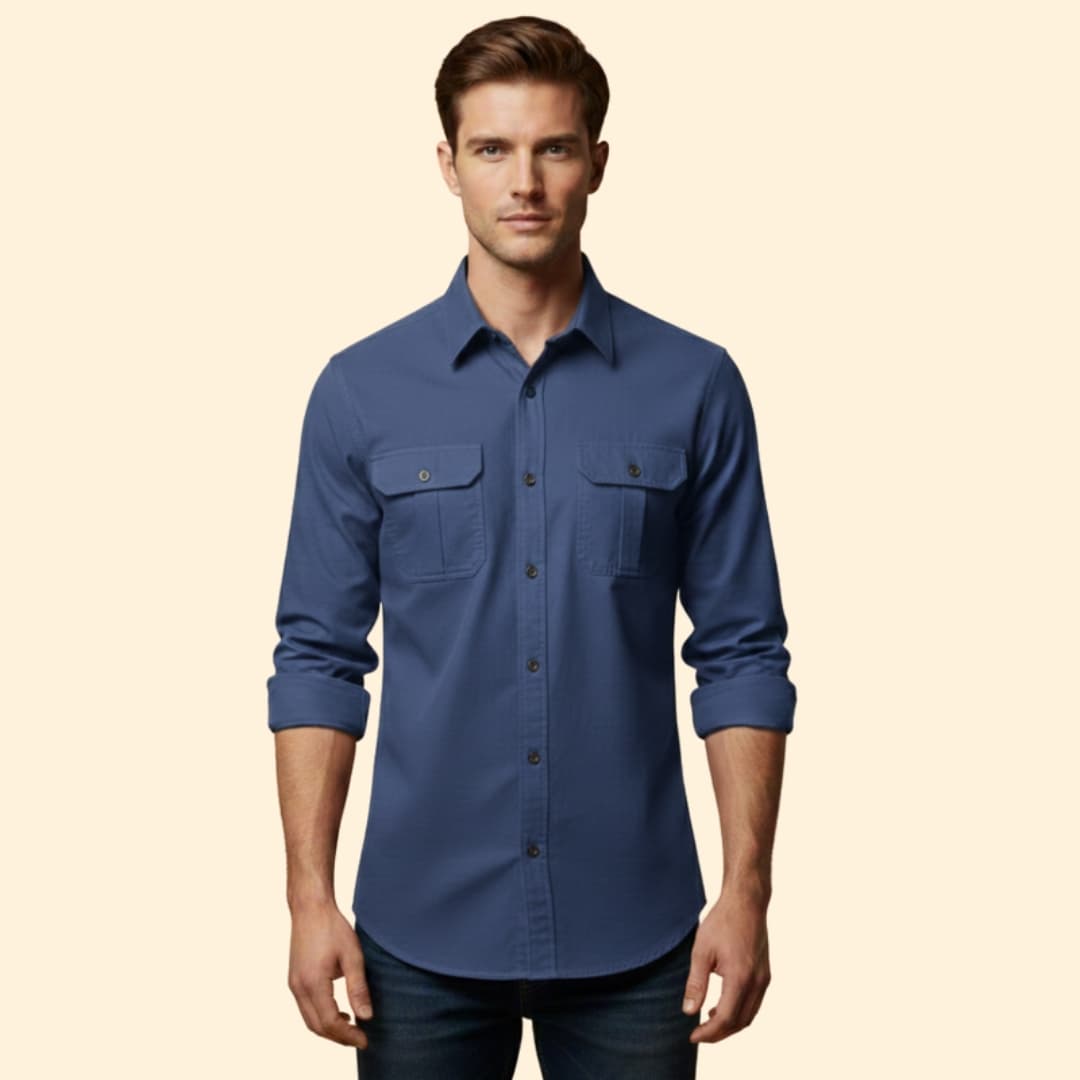 Men's Utility Button Shirt