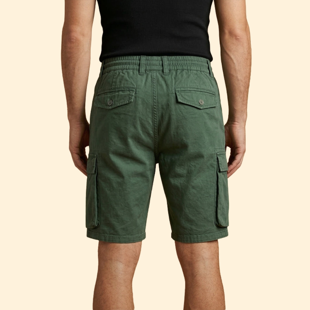 Men's Utility Zipper Cargo Shorts