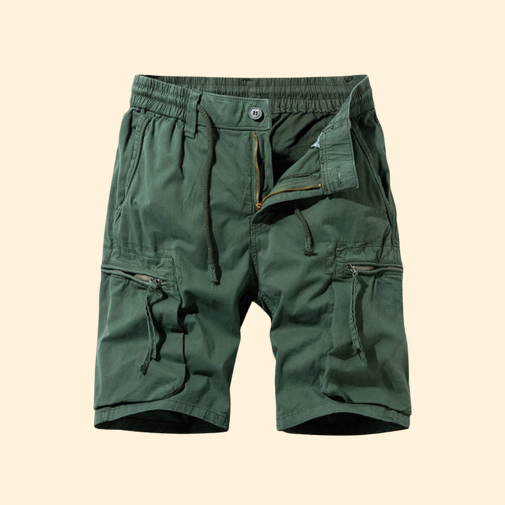 Men's Utility Zipper Cargo Shorts
