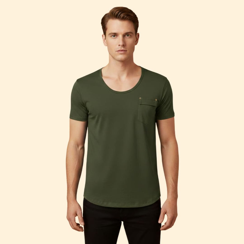 Men’s Casual Pocket T-Shirt