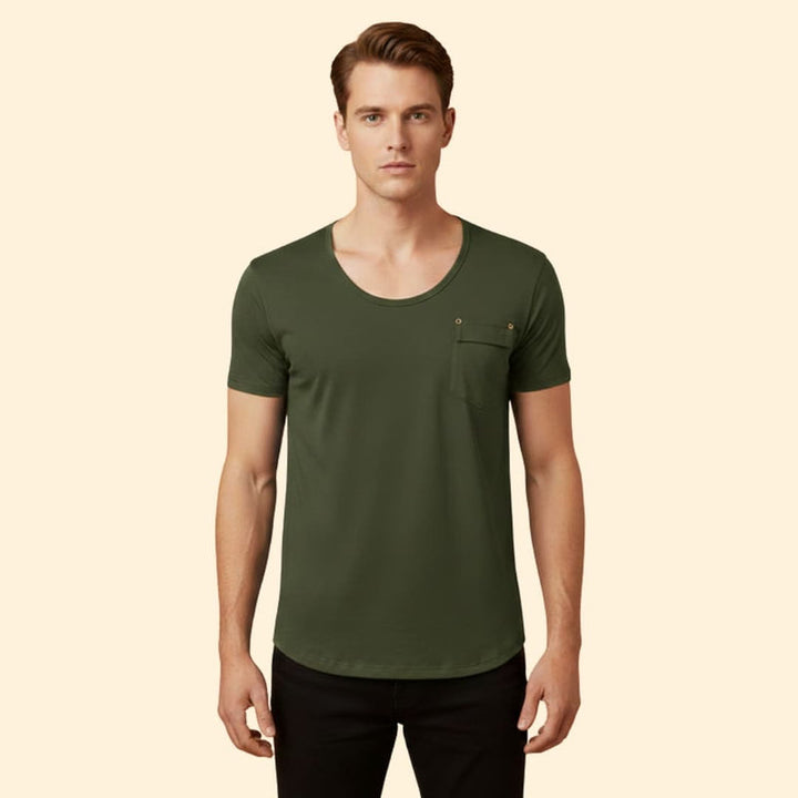 Men’s Casual Pocket T-Shirt