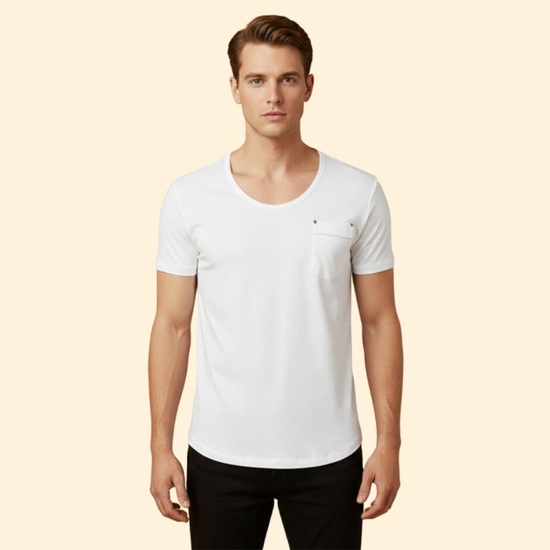 Men’s Casual Pocket T-Shirt