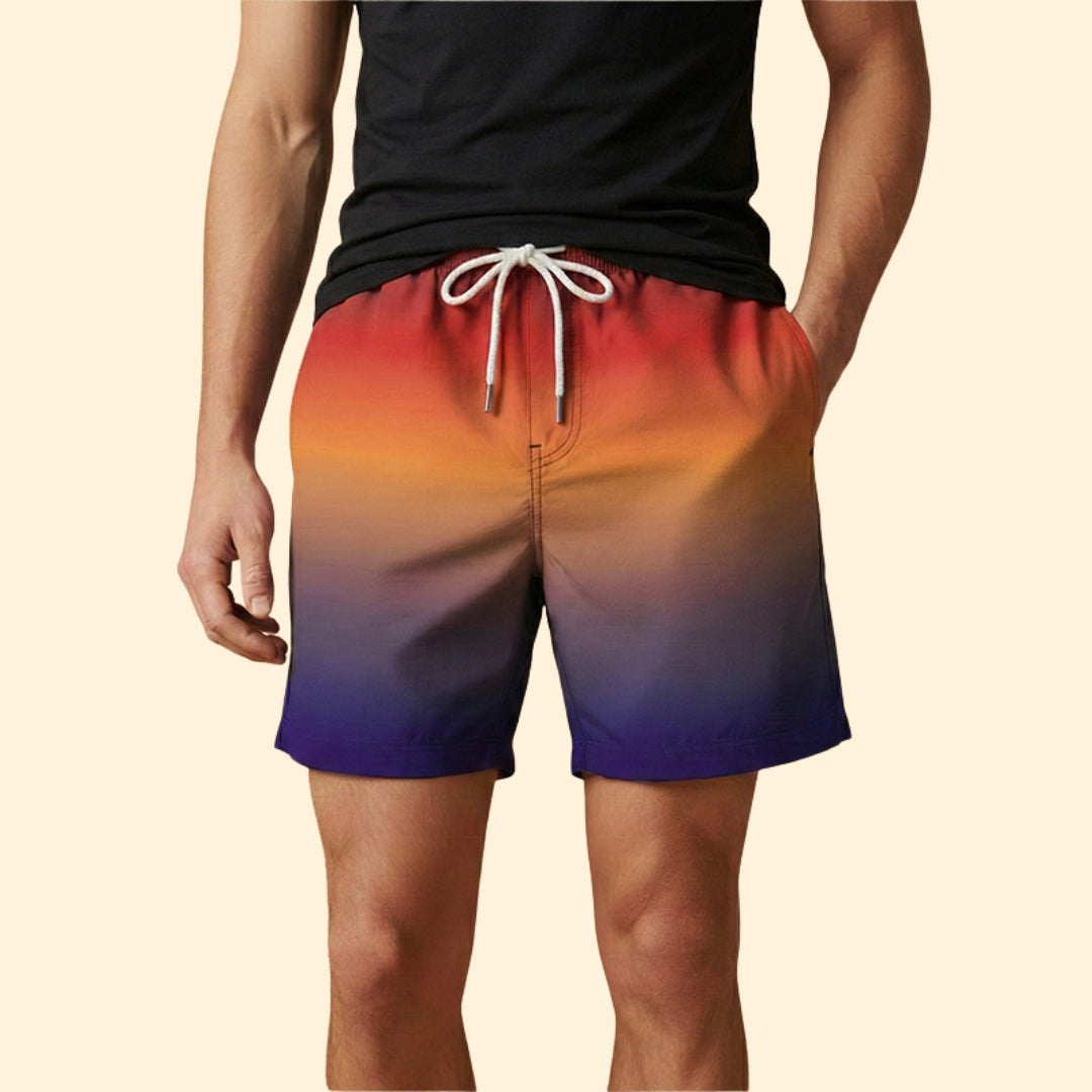 Men's Vibrant Color Shorts