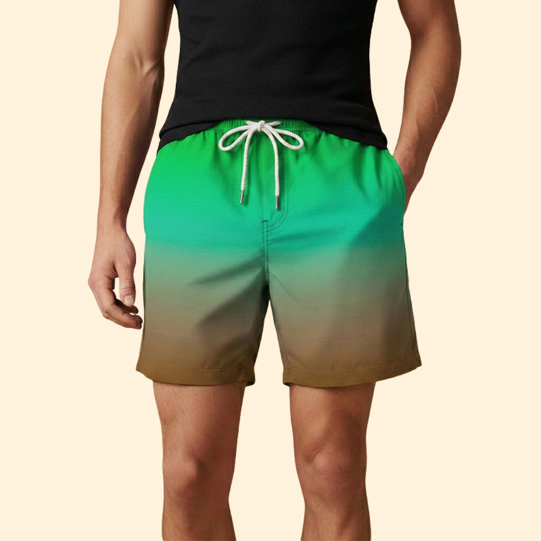 Men's Vibrant Color Shorts