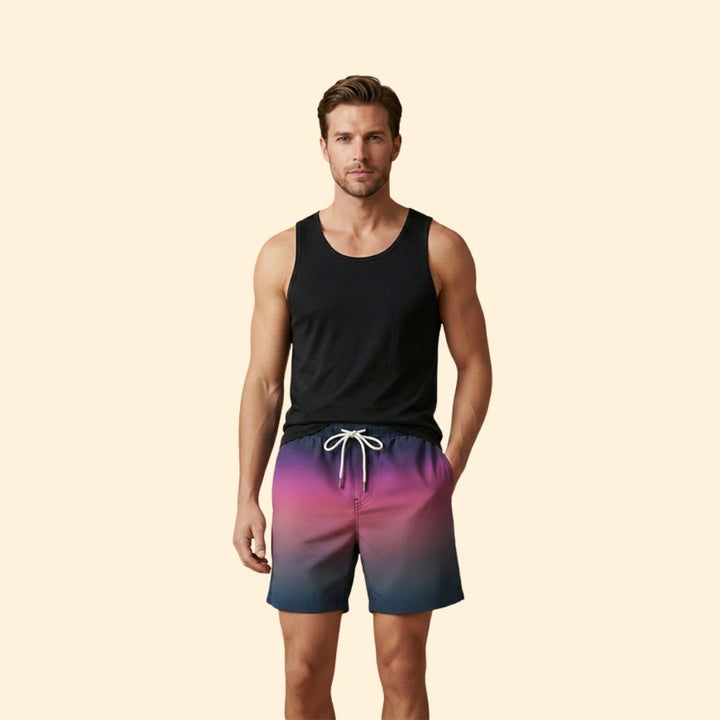 Men's Vibrant Color Shorts