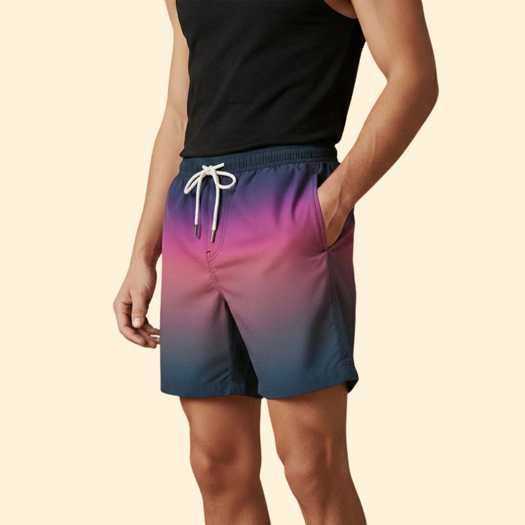 Men's Vibrant Color Shorts